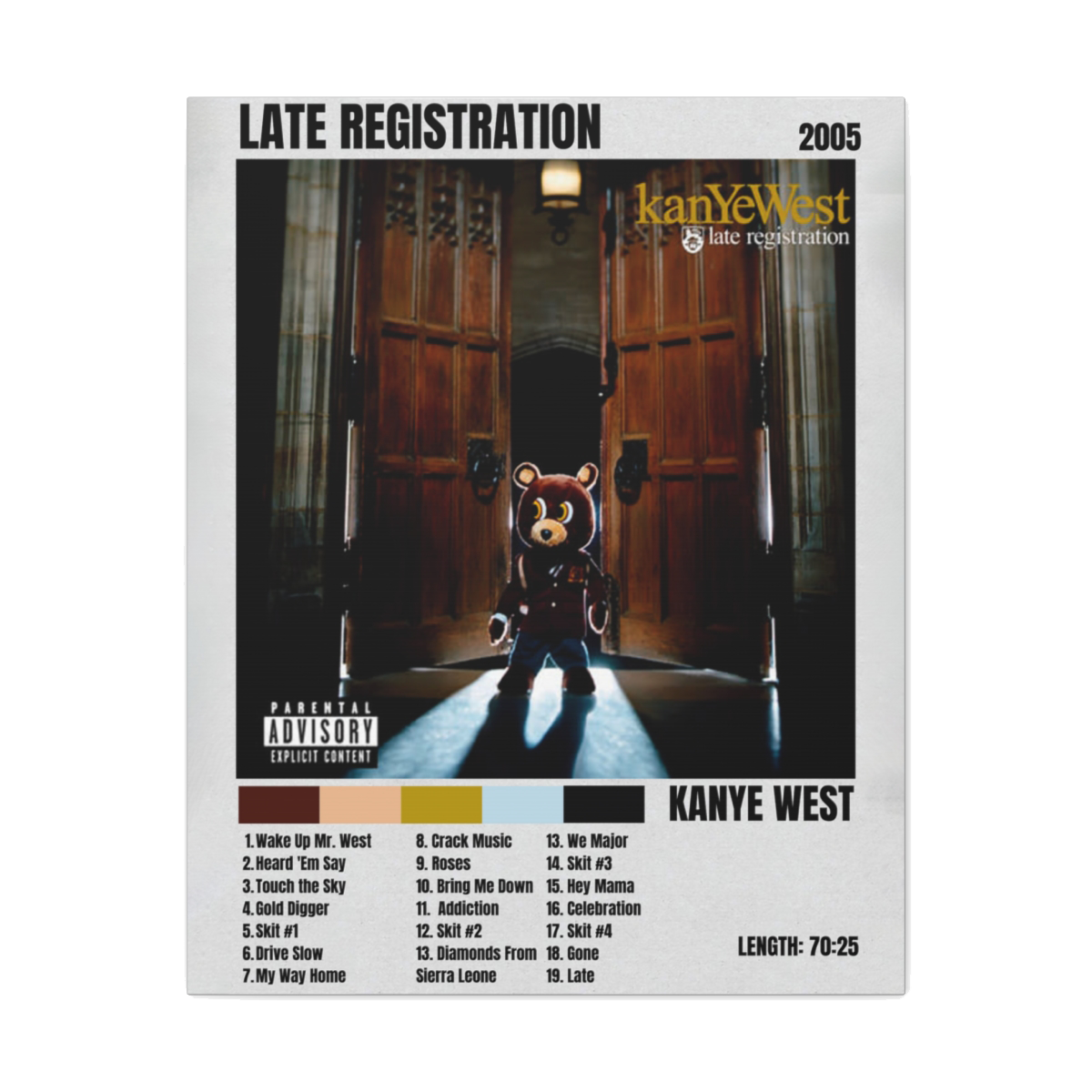 Late Registration Canvas